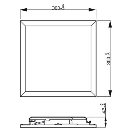 Philips - LED Ściemniany plafon SCENE SWITCH LED/12W/230V 2700K