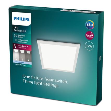 Philips - LED Ściemniany plafon  SCENE SWITCH LED/12W/230V 4000K