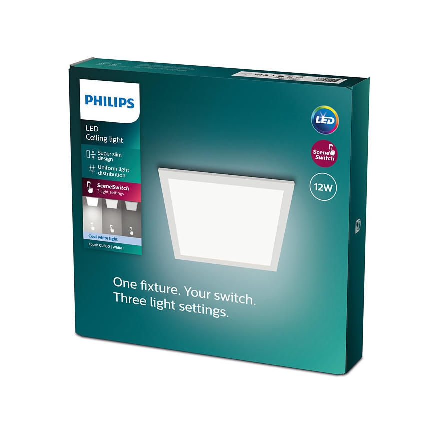 Philips - LED Ściemniany plafon  SCENE SWITCH LED/12W/230V 4000K