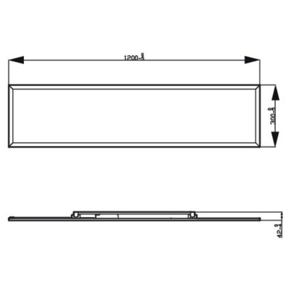 Philips - LED Ściemniany plafon SLIM SCENE SWITCH LED/36W/230V 2700K