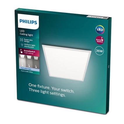 Philips - LED Ściemniany plafon SLIM SCENE SWITCH LED/36W/230V 4000K