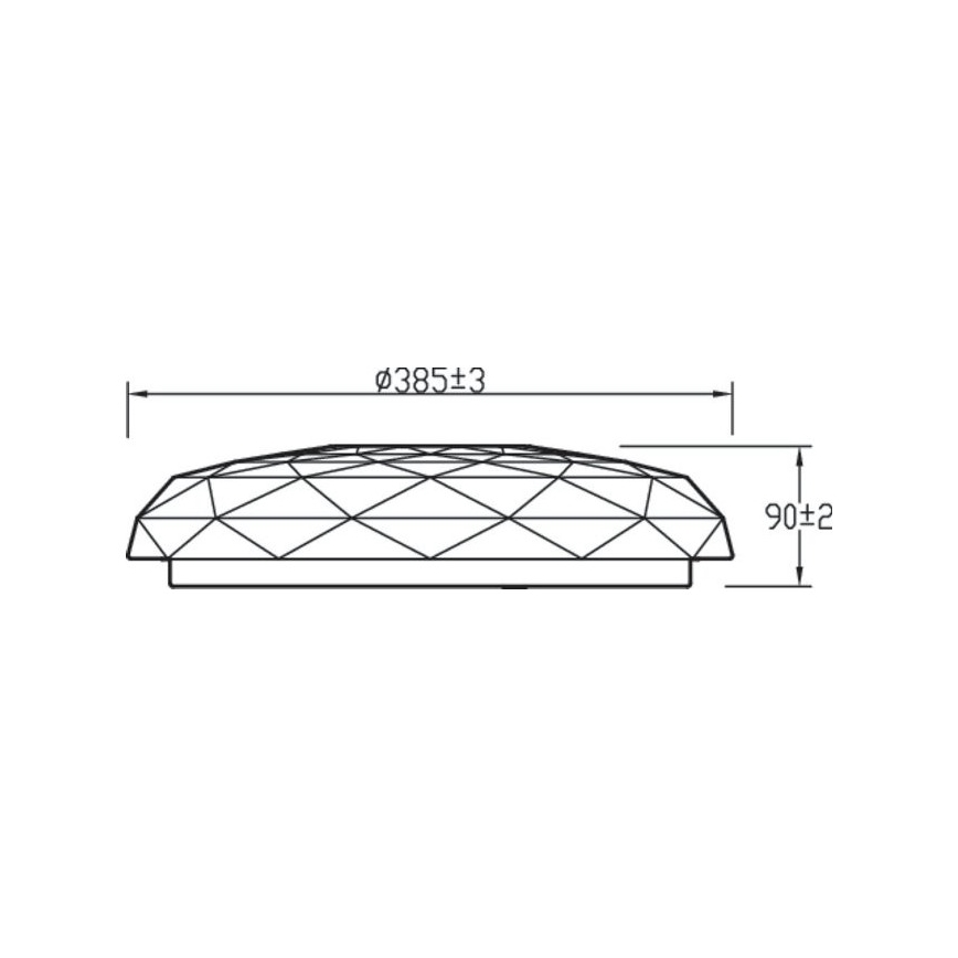 Philips - LED Ściemniany plafon LED/23W/230V 2700-6500K + pilot