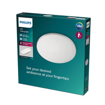 Philips - LED Ściemniany plafon LED/23W/230V 2700-6500K + pilot