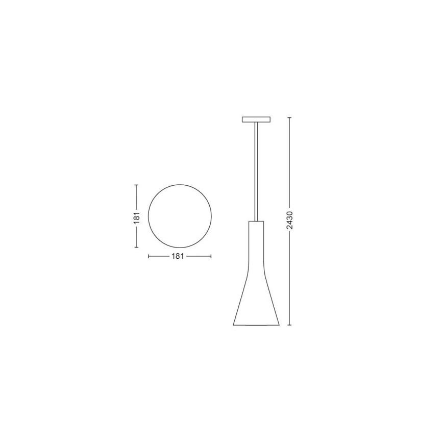 Philips - LED Ściemniany żyrandol na lince Hue EXPLORE 1xE27/6W/230V 2200-6500K