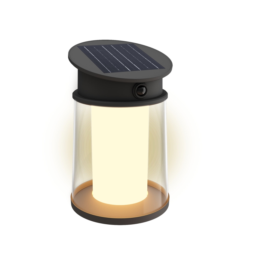 Philips - LED solarny kinkiet ścienny z czujnikiem ruchu i zmierzchu JUDA LED/3,2W/3,7V 2600 mAh 2700K IP44