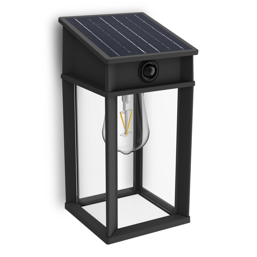 Philips - LED solarny kinkiet z czujnikiem ruchu i zmierzchu GERI LED/3,2W/3,7V 2600 mAh 4000K IP44