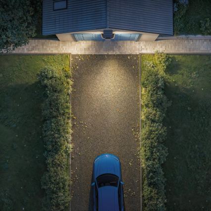 Philips - LED solarny kinkiet z czujnikiem ZYREN LED/24,5W/3,7V 2600 mAh 3000K IP65