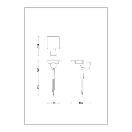Philips - LED Solarny Oświetlenie punktowe ASHLYN LED/1,4W/3,7V 2600 mAh 2700K IP44
