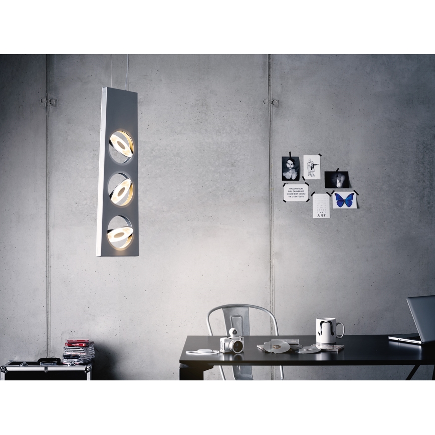 Philips Lirio 40609/31/16 - LED Lampa wisząca CIRCULIS 3xLED/13W/230V