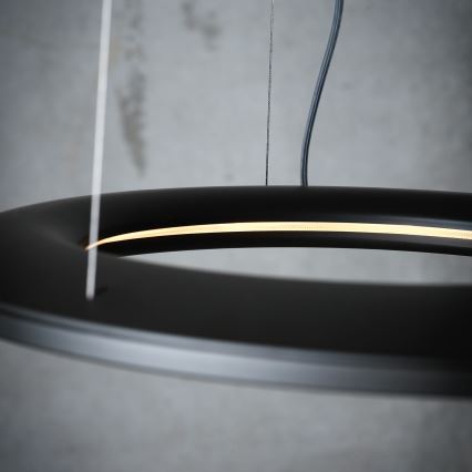 Philips Lirio 40755/93/LI - LED Lampa wisząca ECLIPTIC 16xLED/2,5W mat/czarna