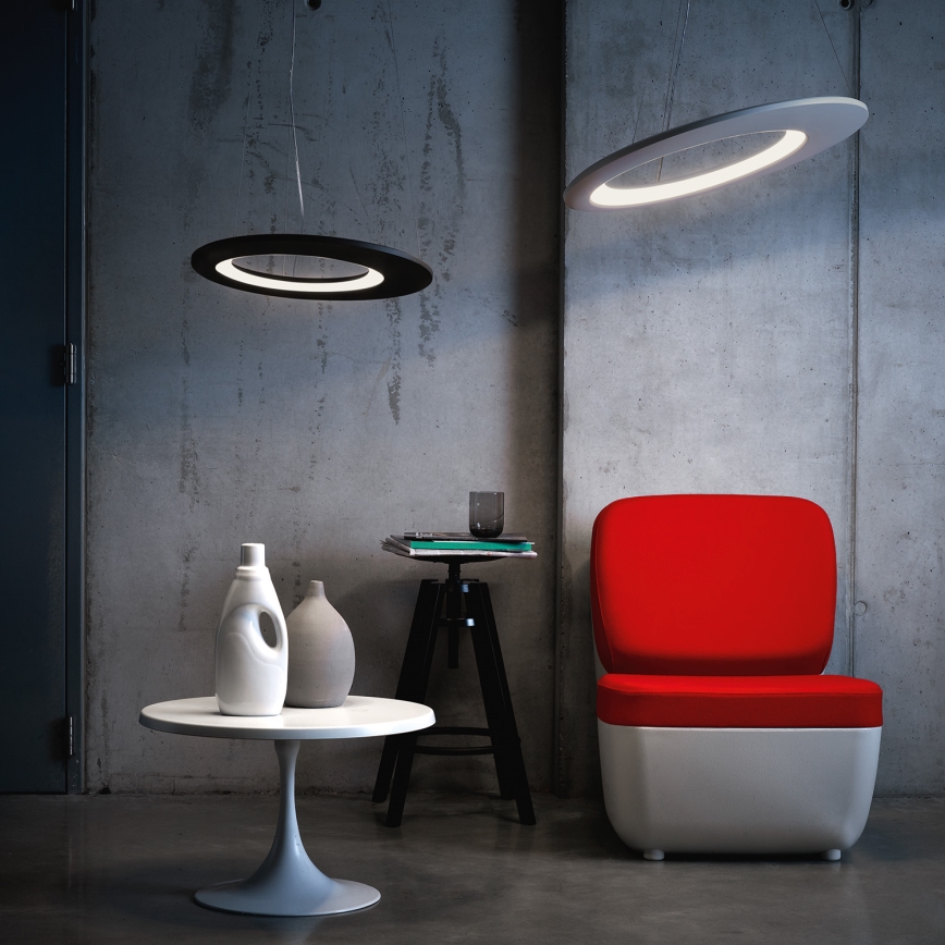Philips Lirio 40756/93/LI - LED Lampa wisząca ECLIPTIC 12xLED/2,5W mat/czarna