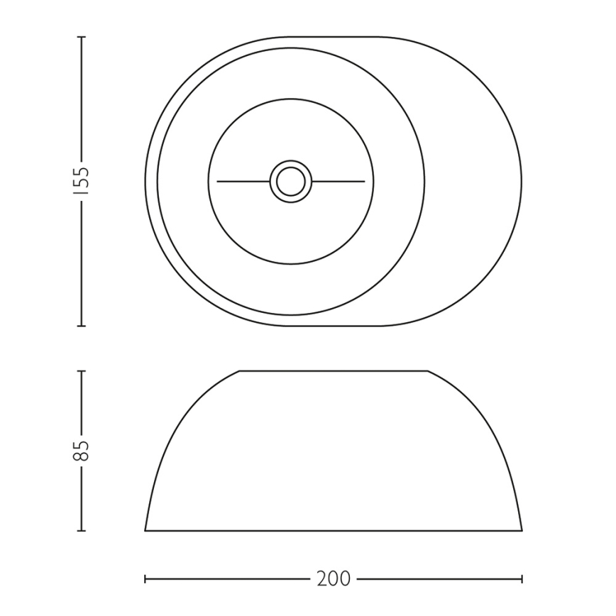 Philips Lirio 57130/30/LI - Plafon DOLOQ 1xG53/35W czarny