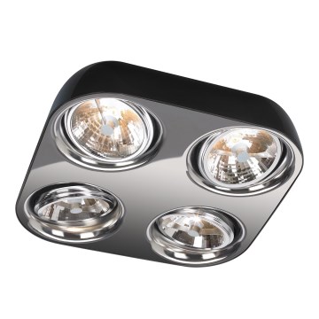 Philips Lirio 57134/30/LI - Plafon DOLOQ 4xG53/35W czarny