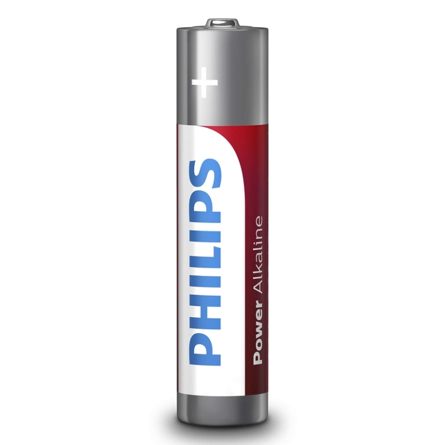 Philips LR03P4F/10 - 4 ks Bateria alkaliczna AAA POWER ALKALINE 1,5V