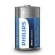 Philips LR20E2B/10 - 2 szt. Bateria alkaliczna D ULTRA ALKALINE 1,5V