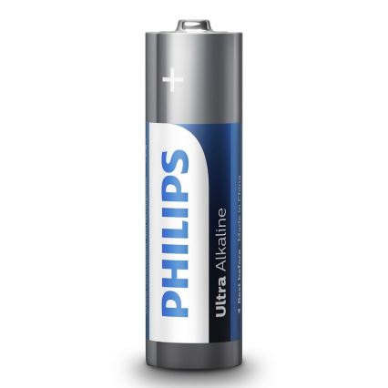Philips LR6E4B/10 - 4 ks Bateria alkaliczna AA ULTRA ALKALINE 1,5V