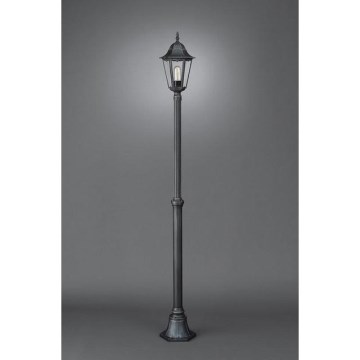 Philips Massive 15024/54/10 - Lampa stojąca zewnętrzna ZAGREB 1xE27/100W/230V czarna patyna