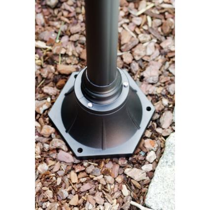 Philips Massive 15385/30/10 - Lampa stojąca zewnętrzna PARIS 3xE27/60W/230V czarny