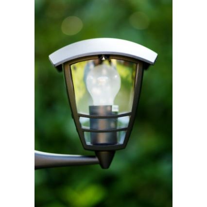 Philips Massive 15385/30/10 - Lampa stojąca zewnętrzna PARIS 3xE27/60W/230V czarny