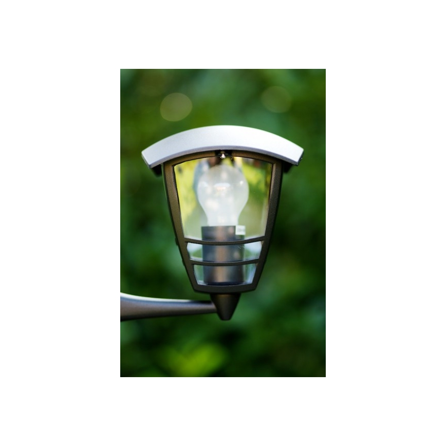 Philips Massive 15385/30/10 - Lampa stojąca zewnętrzna PARIS 3xE27/60W/230V czarny