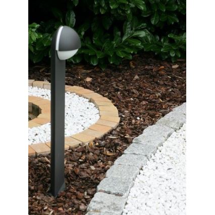 Philips Massive 16248/93/10 - Lampa stojąca zewnętrzna RENO 1xE27/12W/230V ciemnoszary