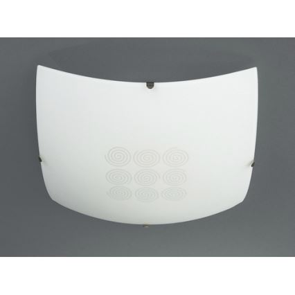 Philips Massive 30179/67/10 - Lampa sufitowa Plafon CRISSY 1xE27/100W biały