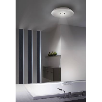 Philips Massive 32071/31/10 - LED Plafon łazienkowySURF 1x2GX13/22W + 1xLED/0,96W