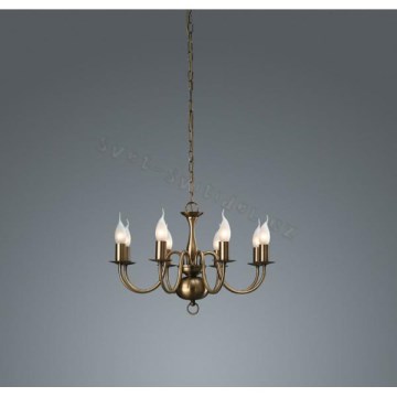 Philips Massive 36256/06/10 - Lampa wisząca Żyrandol ADAMS 8xE14/40W