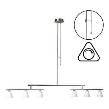 Philips Massive 40198/17/10 - Lampa wisząca AMIN 6xG9/28W/230V
