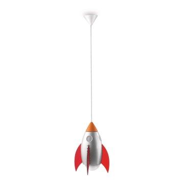 Philips Massive 40204/55/10 - Lampa wisząca dziecięca ROCKY 1xE27/60W/230V