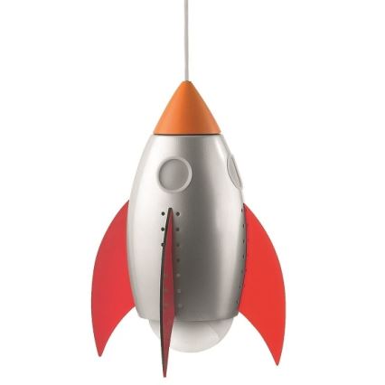 Philips Massive 40204/55/10 - Lampa wisząca dziecięca ROCKY 1xE27/60W/230V