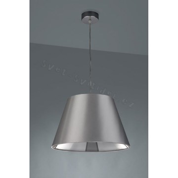 Philips Massive 40436/31/10 - Lampa wisząca BABBAGE 1xE27/60W/230V srebrny