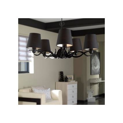 Philips Massive 40563/30/10 - Závěsné svítidlo JACOBO 5xE14/25W