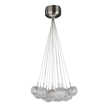 Philips Massive 41853/17/10 - Lampa wisząca Żyrandol nowoczesny FONTAINE 15xG4/10W/12V