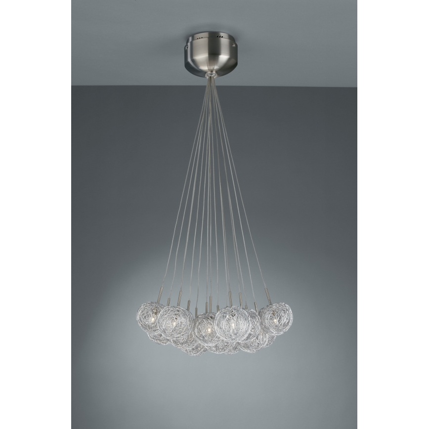 Philips Massive 41853/17/10 - Lampa wisząca Żyrandol nowoczesny FONTAINE 15xG4/10W/12V