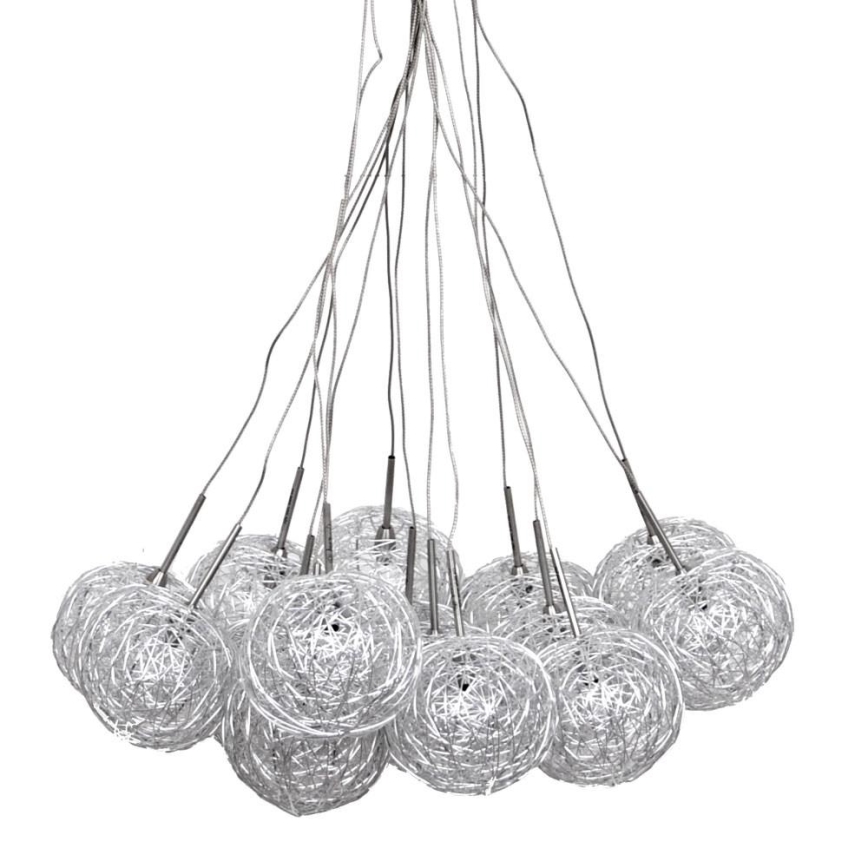 Philips Massive 41853/17/10 - Lampa wisząca Żyrandol nowoczesny FONTAINE 15xG4/10W/12V
