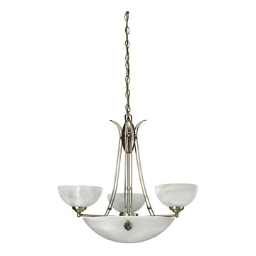 Philips Massive 41898/06/10 - Lampa wisząca Żyrandol BARBER 3xE14/40W/230V
