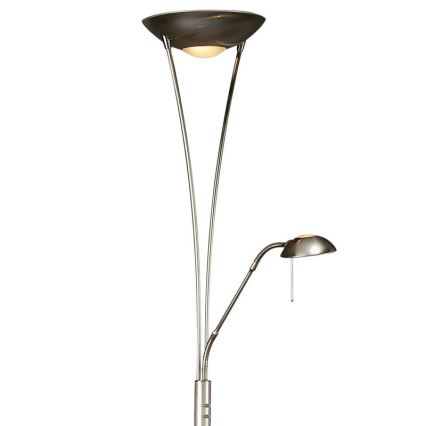 Philips Massive 42070/17/10 - Lampa podłogowa MAMO matowy chrom