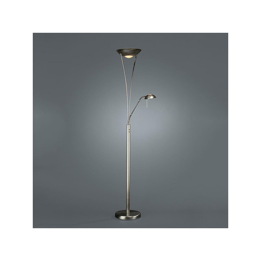 Philips Massive 42070/17/10 - Lampa podłogowa MAMO matowy chrom