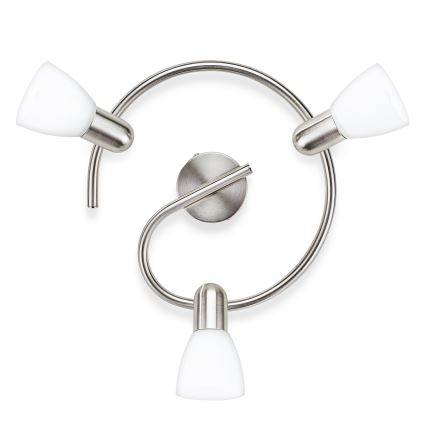 Philips 50233/17/E7 - Oprawa na sufit i ścianę ESSENTIALS BURLAP 3xE14/40W/230V
