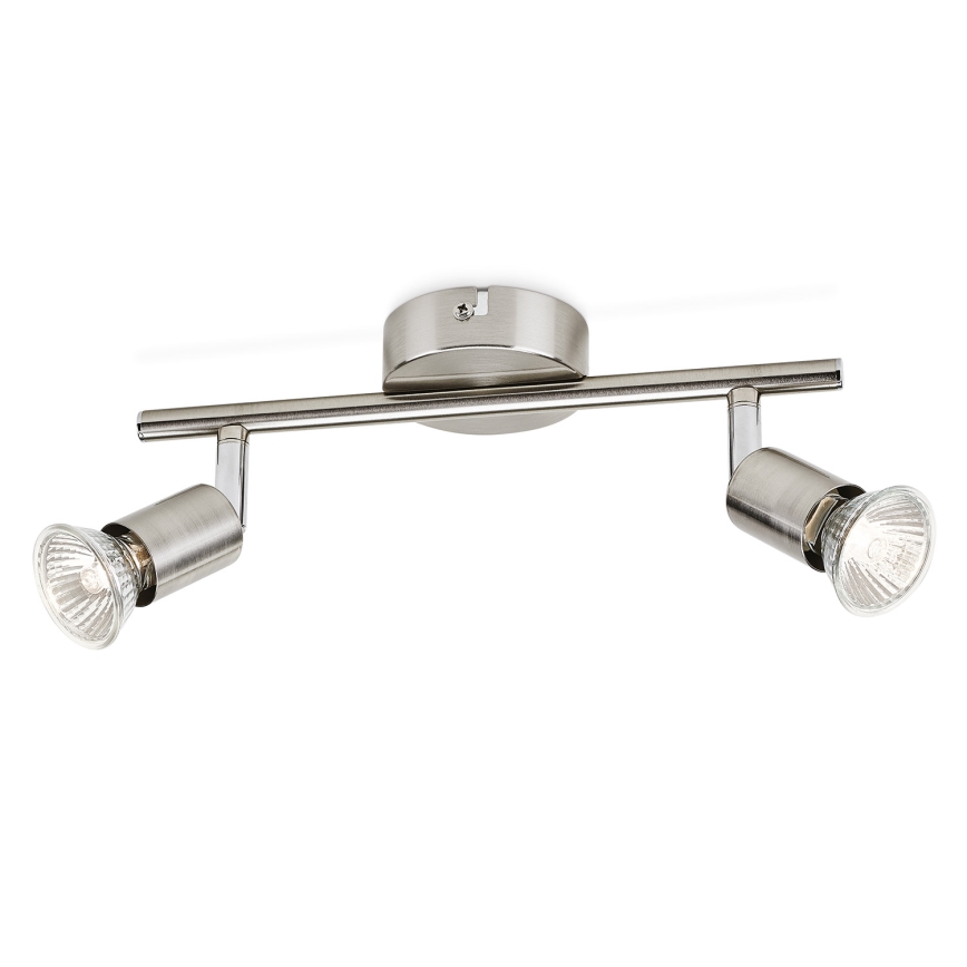 Philips 50302/17/E7 - Reflektor ESSENTIALS LIMBALI 2xGU10/50W/230V