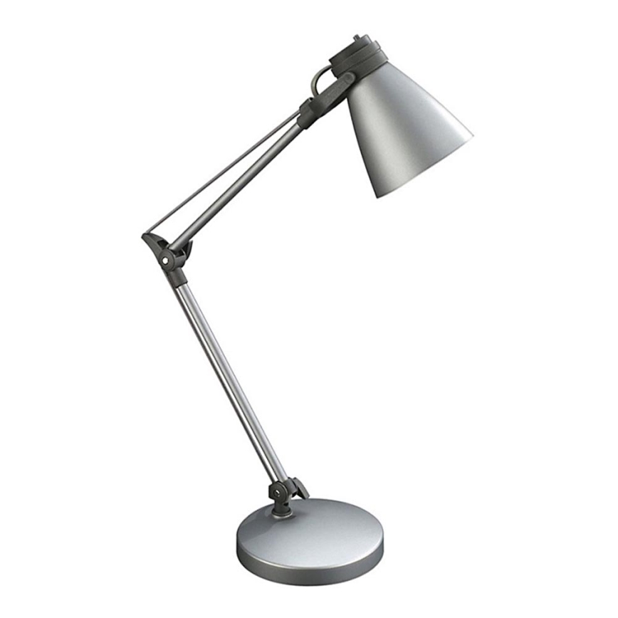Philips Massive 66434/87/10 - Lampa biurkowa BENJAMIN 1xE14/12W metaliczny szary