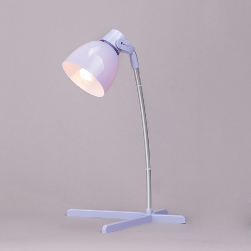 Philips Massive 66615/20/10 - Stolní lampa TIMO 1xE14/12W fialová