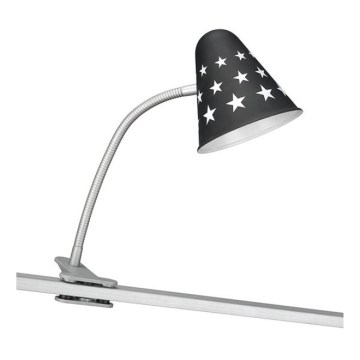 Philips Massive 66616/30/10 - Lampka Klips COOPER 1xE14/8W/230V czarny