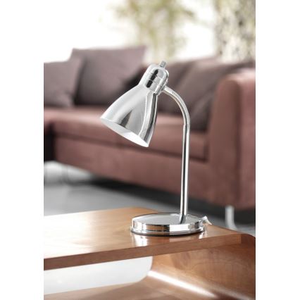 Philips Massive 67201/17/10 - Stolní lampa MARTIN 1xE14/40W matný chrom