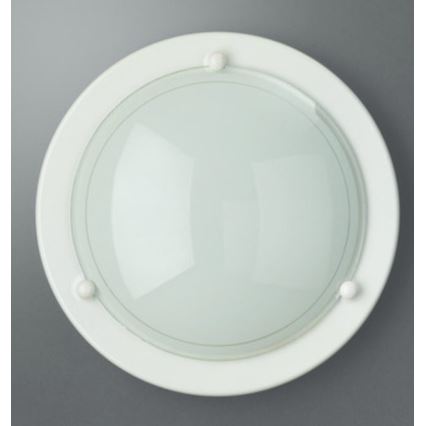 Philips Massive 70700/01/31 - Lampa sufitowa Plafon FERGIE 1xE27/60W biały