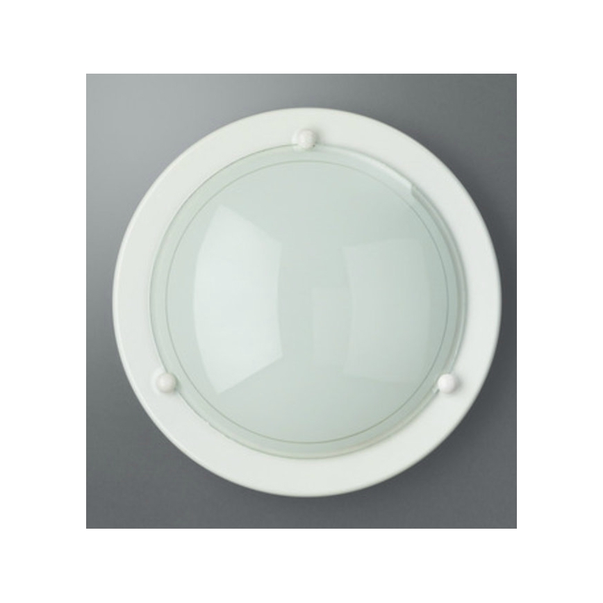 Philips Massive 70700/01/31 - Lampa sufitowa Plafon FERGIE 1xE27/60W biały