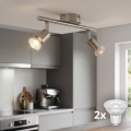 Philips Massive - Oprawa punktowa LED 2x GU10/50W/230V