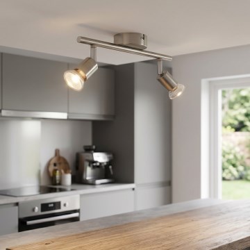 Philips Massive - Oprawa punktowa LED 2x GU10/50W/230V
