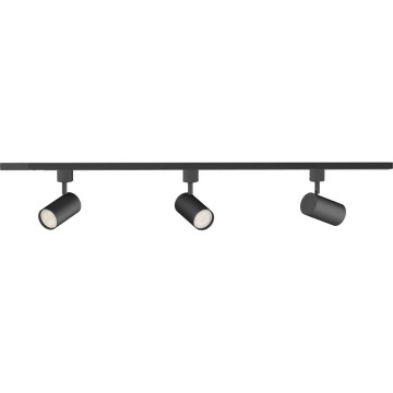 Philips - Oprawa punktowa do systemu szynowego EASYLINK 3xGU10/7W/230V 1m czarna